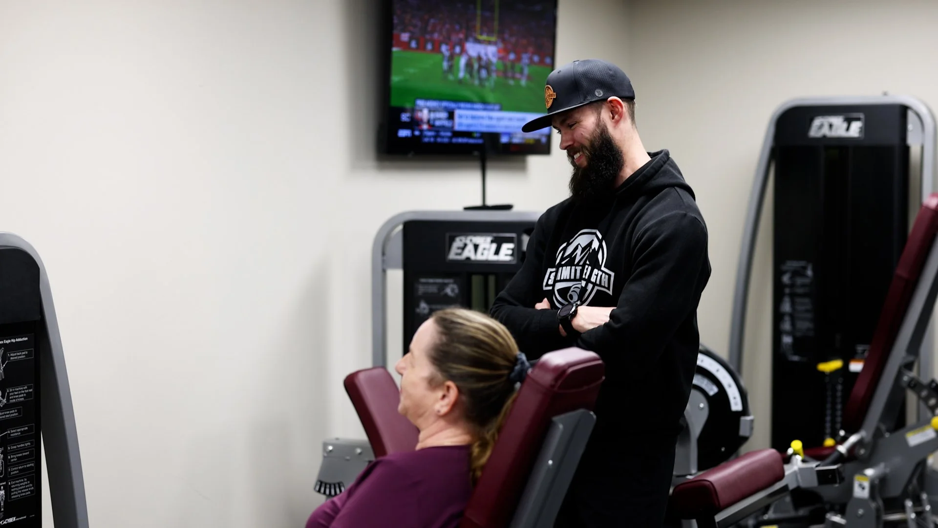 Inside the Summit Strength private training studio in Louisville